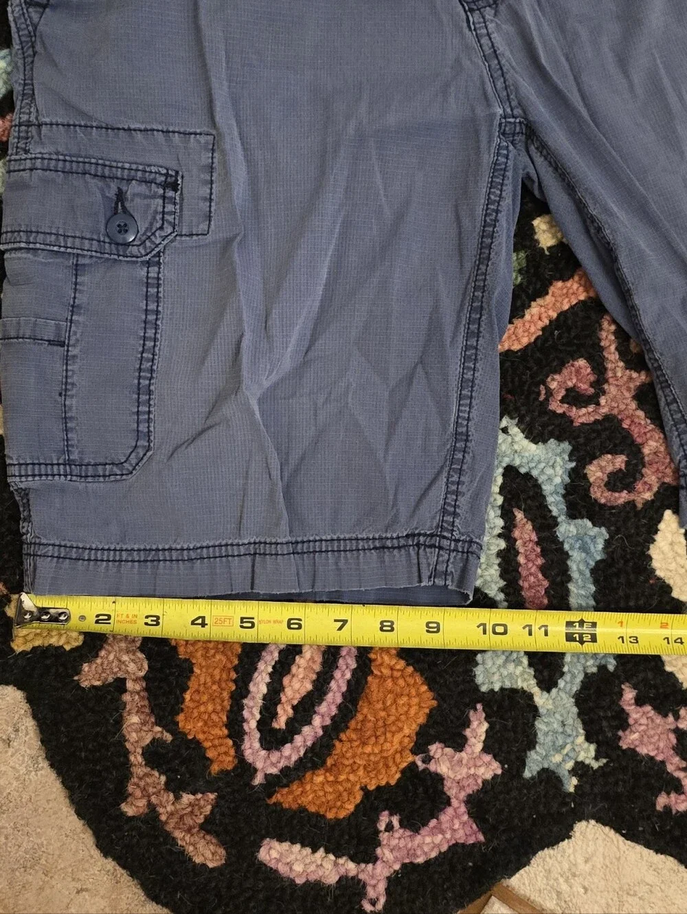 🔥🔥Wear First Men's Blue Cargo Shorts - Comfortable Everyday Wear🔥🔥 Size 34